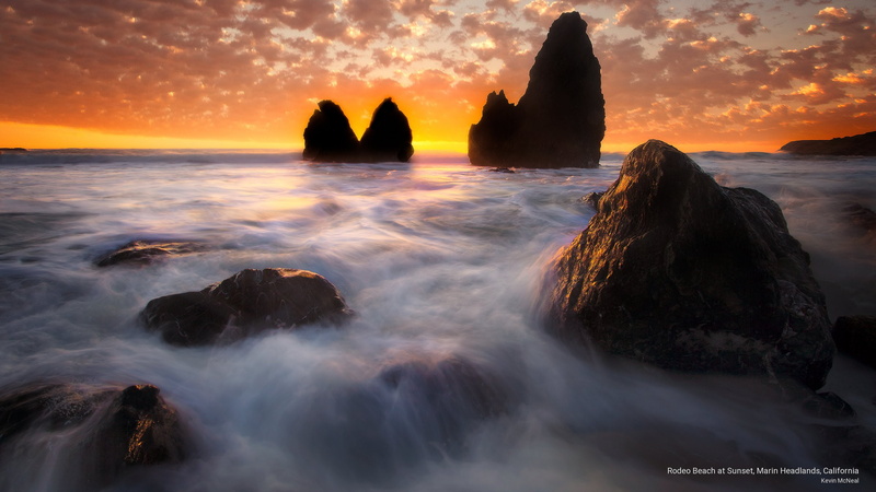 headlands, 2K, sunset, rodeo, california, marin, beach, Beaches