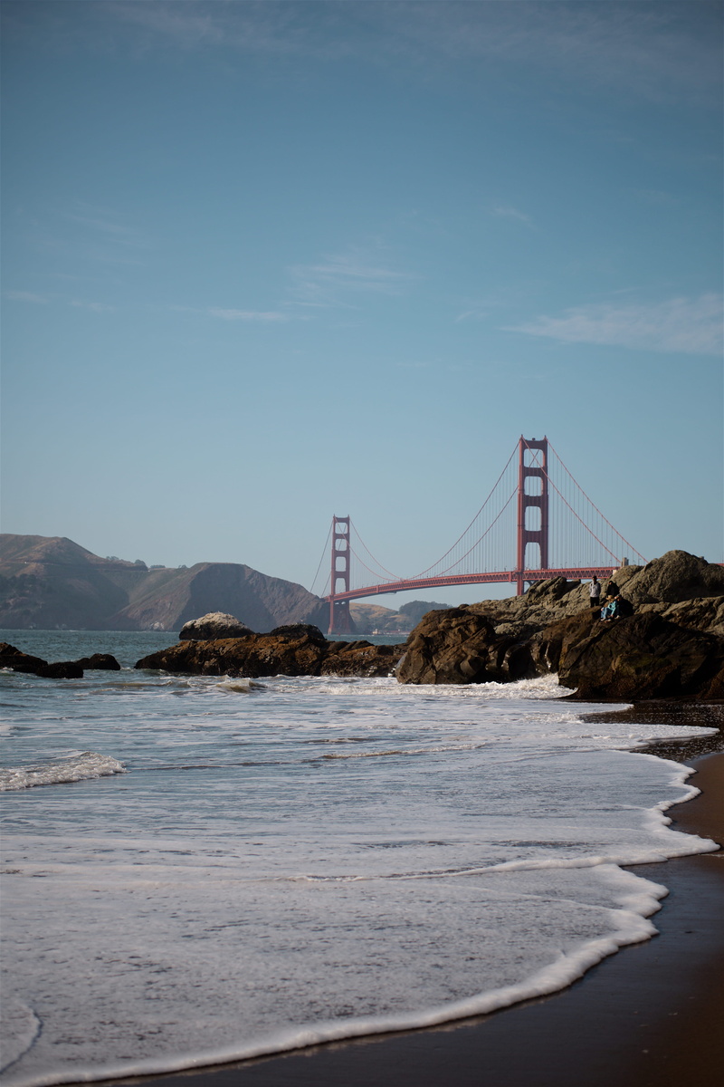mountian, bakers, water, golden gate, travel destinations, skyline, no people, san francisco, sand, golden gate bridge, sceneic, bay of water, bay, built structure