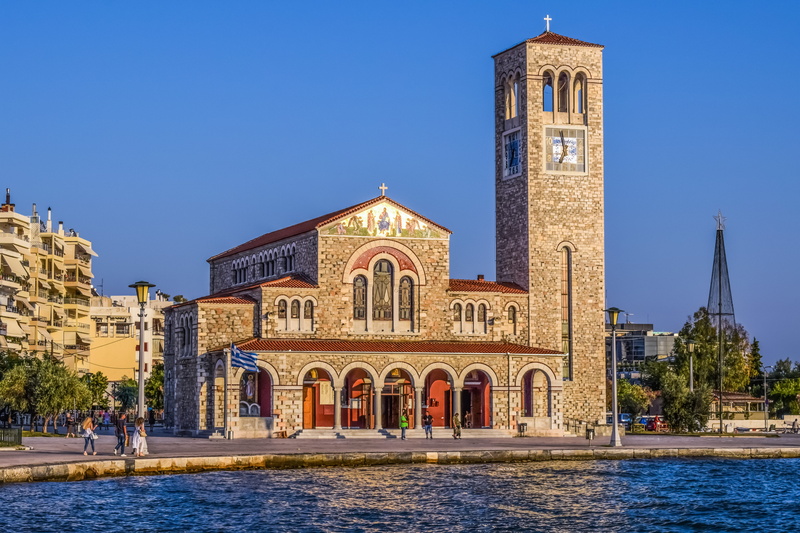 spirituality, hellas, sky, greece, city, day, nature, belief, travel destinations, blue, tower, architecture, thessaly, ayios konstantinos, religion, place of worship