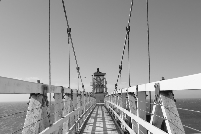 day, transportation, the way forward, diminishing perspective, point bonita lighthouse, nature, united states, sailboat, clear sky, outdoors, sea, nautical vessel