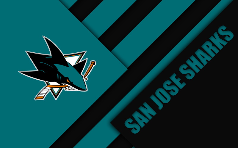 Hockey, San Jose Sharks, Emblem, Logo, NHL, 4K