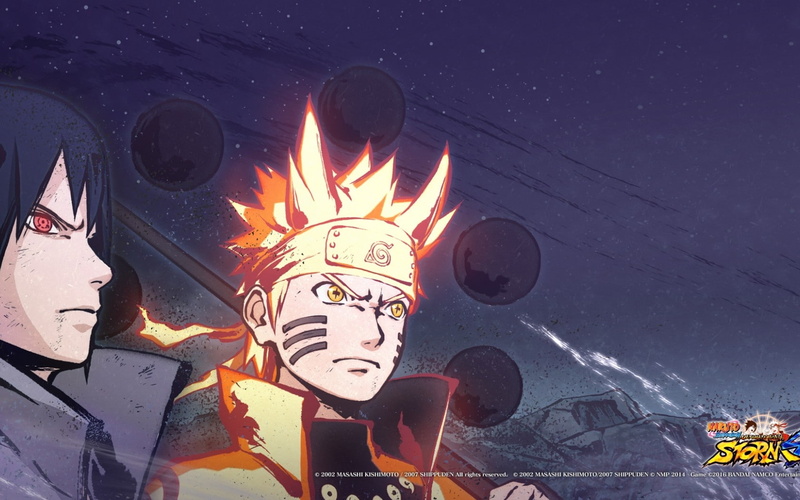 naruto storm ultimate ninja 4, 720P, uchiha sasuke, uzumaki naruto, Games