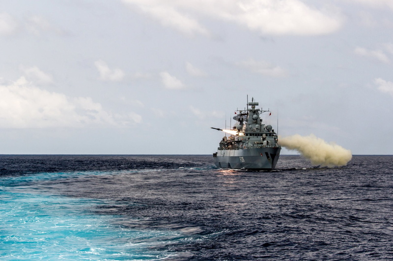 Warship, Warships, Frigate, German Navy, Brandenburg (F 215), 1080P