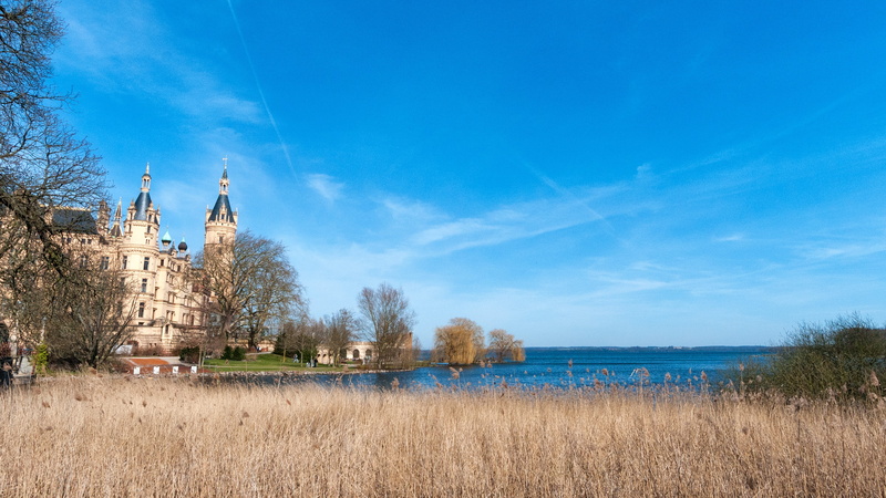 sky, mecklenburg, outdoors, lake, place of worship, summer, belief, concrete, body, religion, architecture, travel destinations, cloud - sky, brown, white