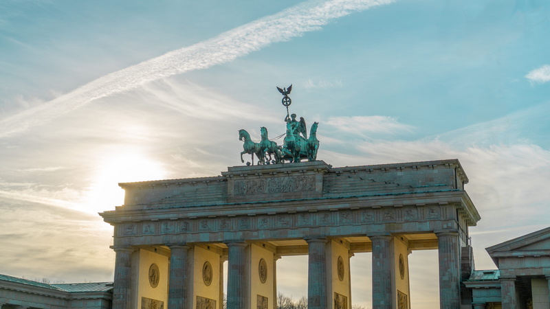 nature, city, history, neo-classical, art and craft, brandenburg gate, sculpture, the past, building, statue, low angle view, travel destinations, parthenon
