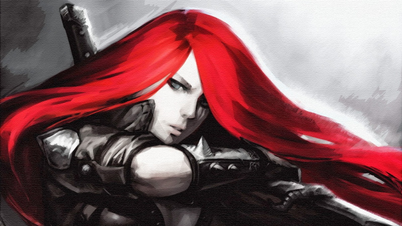 adult, fear, close-up, Noxus, portrait, costume, Katarina, men, mask - disguise, League of Legends, 1080P, disguise, art and craft, creativity, untitled