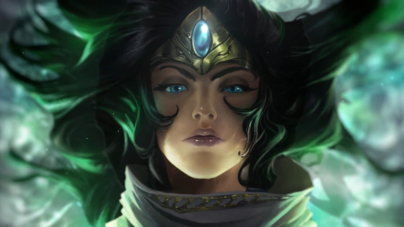 League Of Legends, woman, illustration, 1080P, crown, wearing, Video Game, Sivir (League Of Legends)