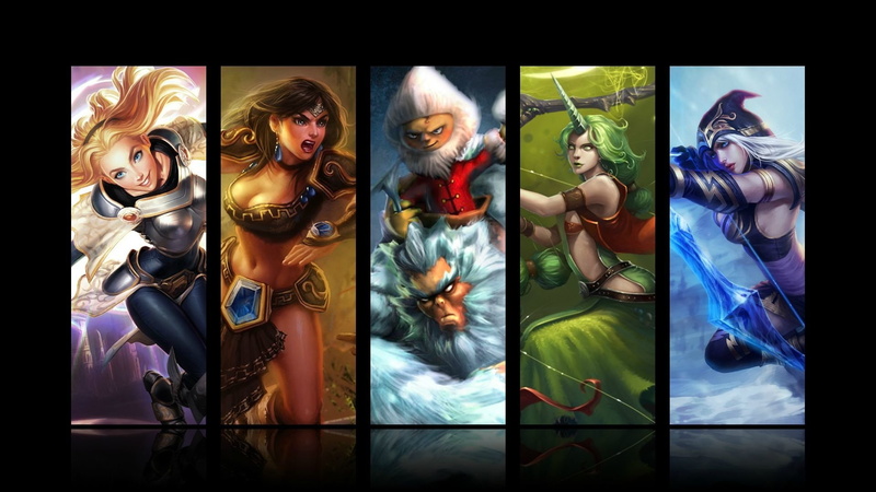 League Of Legends, Ashe (League Of Legends), Video Game, Sivir (League Of Legends), Soraka (League Of Legends), 1080P, Lux (League Of Legends)