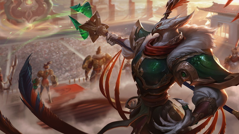 statue, water, human representation, reflection, nature, sculpture, art and craft, animal wildlife, outdoors, creativity, summoners rift azir league of legends