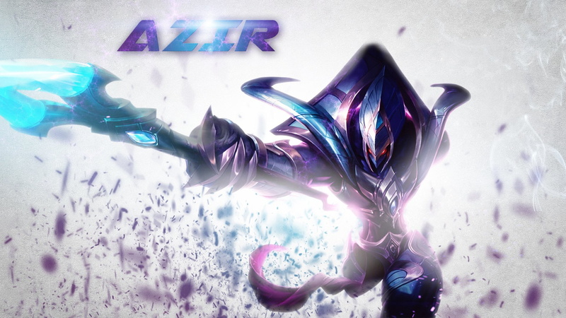Photoshop, Azir (League Of Legends), Video Game, animal themes, swimming pool, animal wildlife, 1080P, high angle view, purple, League Of Legends, swimming