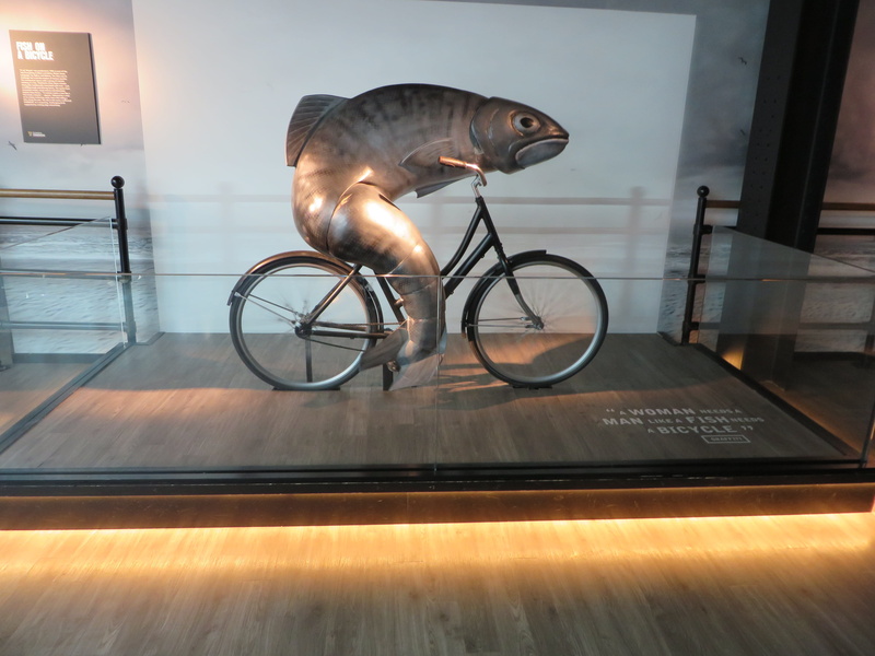 day, window, animal representation, guinness, lighting equipment, glass - material, european, table, indoors, machine, dublin, sunlight, tourist, animal