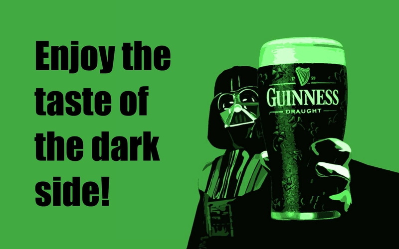 sign, Star Wars, men, Darth Vader, Alcohol, indoors, occupation, 720P, warning sign, wall - building feature, colored background, close-up, text, communication