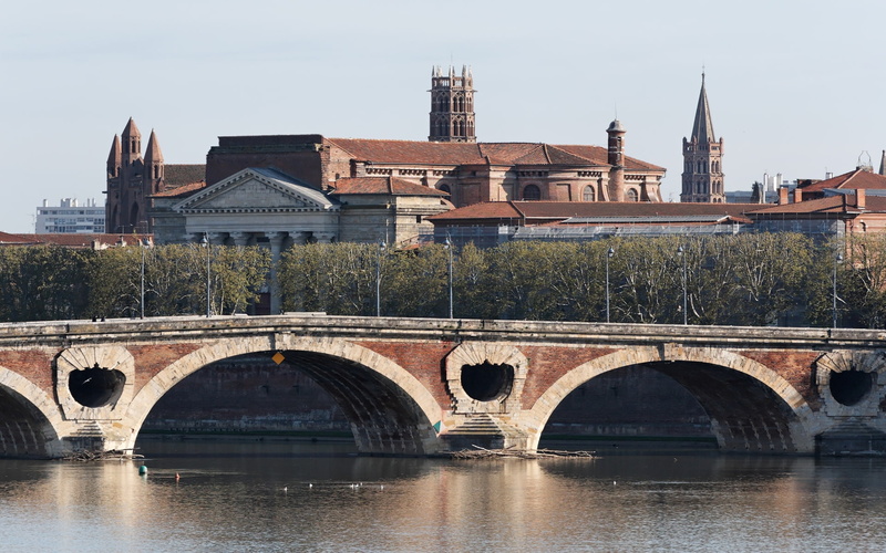 1080P, Bridges, Pont Neuf, Toulouse