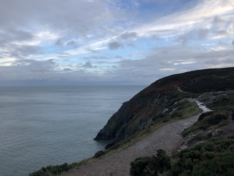 horizon over water, scenics - nature, cloud - sky, land, tranquil scene, 4K, idyllic, outdoors, rock, water, non-urban scene, horizon, ocean, no people