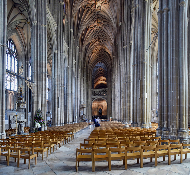 built structure, place of worship, anglican, church, architecture, england, chair, worship, religion, canterbury, bench, pew, history, in a row, the past