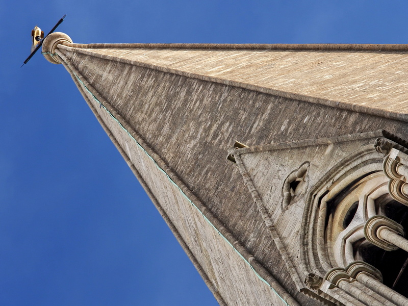 religion, belief, clear sky, nature, europe, anglican, low angle view, Building, vane, travel destinations, architecture And Buildings, stone, church, the past
