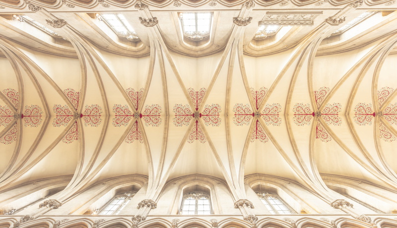 glass, cathedral church, medieval, shape, architecture and art, belief, pattern, christian, wells cathedral, backgrounds, artistic, saint andrew, low angle view