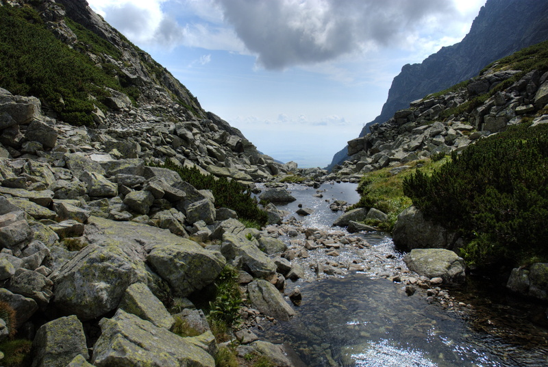 cloud - sky, slovakia, no people, sky, rock - object, tranquil scene, nature, scenics - nature, tree, mountain, the high tatras, top, water, holiday, rocks