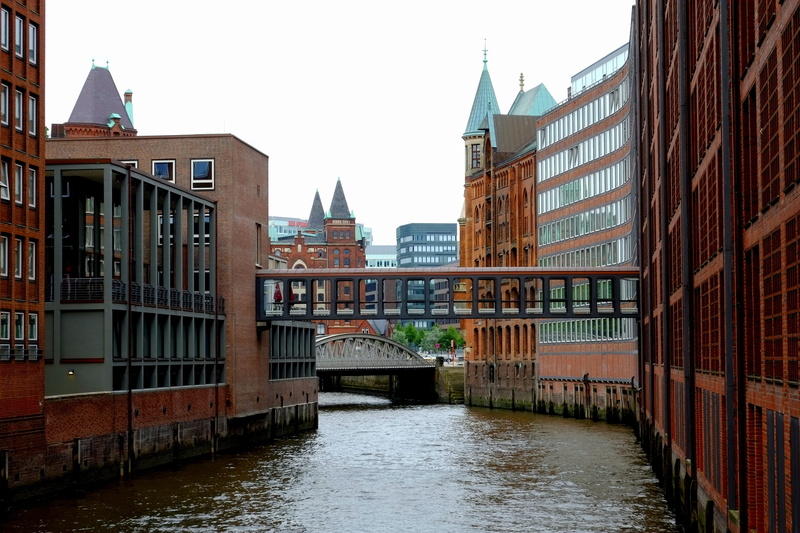 brick, harbour city, waterways, canal, amsterdam, city, built Structure, no people, romantic, Building, connection, river, travel destinations, bridge