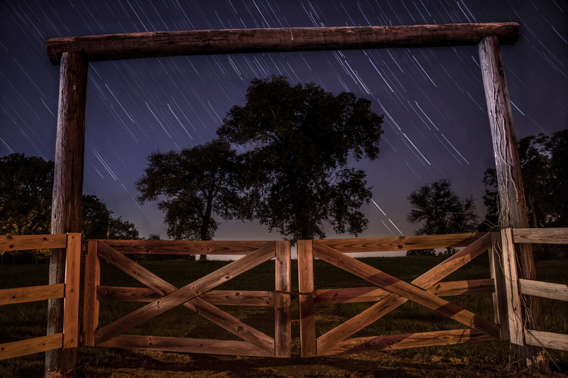 outside, plant, wooden, ranch, night sky, brown, star movement, wood - material, worm, doors, boundary, barrier, fence, security, architecture, building exterior