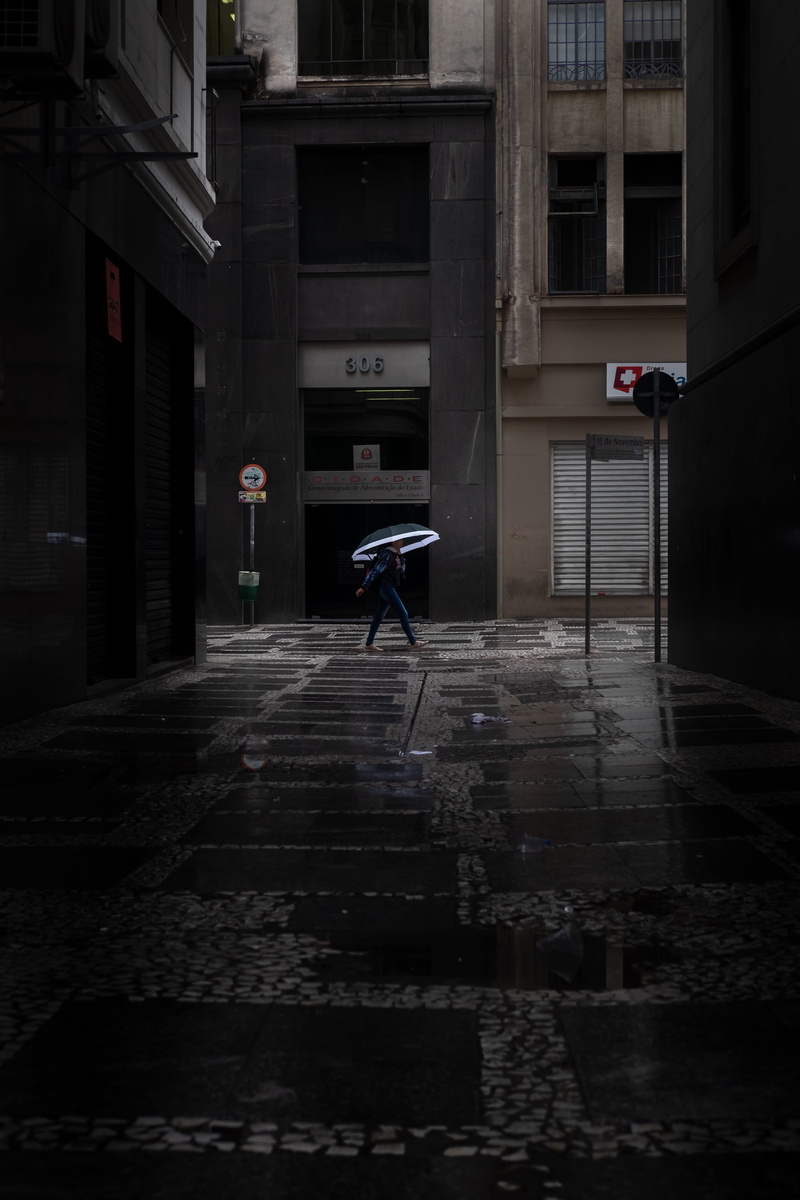 place, transportation, photo, outdoors, urban, water, footpath, rainy day, building, person, pavement, residential district, alley, building exterior, city life