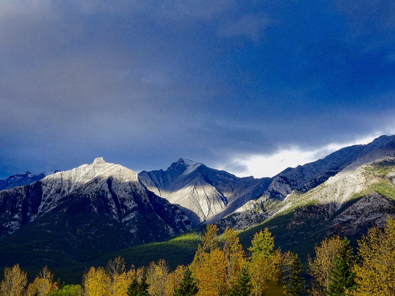 sky, rockies, tranquil, snowcapped mountain, european Alps, cloud - Sky, cold temperature, landscape, tree, snow, Light, tranquil Scene, peaceful, beauty In Nature