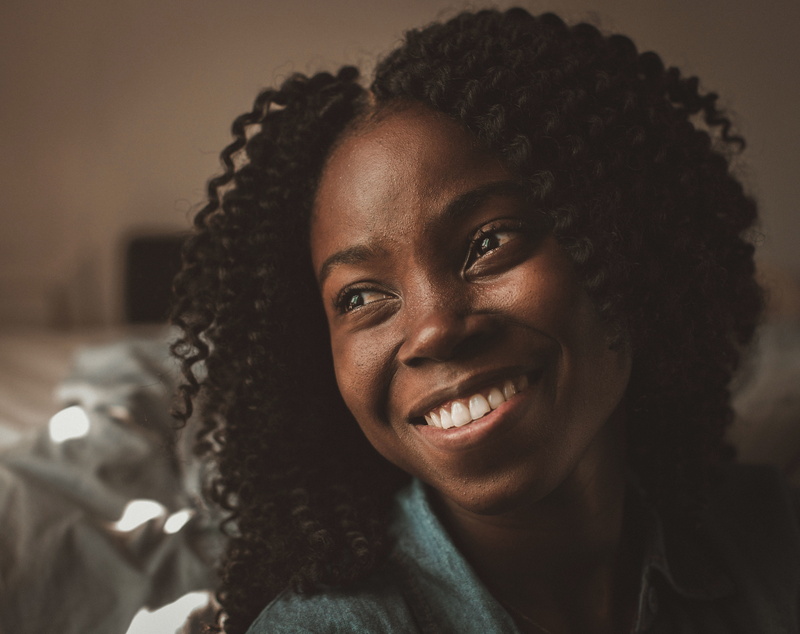 4K, domestic Life, only Women, style, laughing, happiness, african Descent, beautiful People, part Of, women, cute, toothy Smile, copy Space, eye, believe