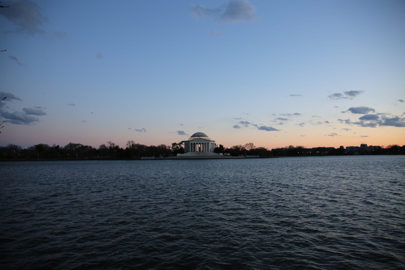 jefferson, building exterior, 5K, washington dc, tidal basin, sky, travel destinations, capital, cloud - sky, architecture, water, dome, united states