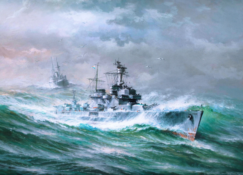 environment, ship, warship, submarine, art, mode of Transport, sailing, water, cloud - Sky, military, nautical Vessel, nature, outdoors, military Ship