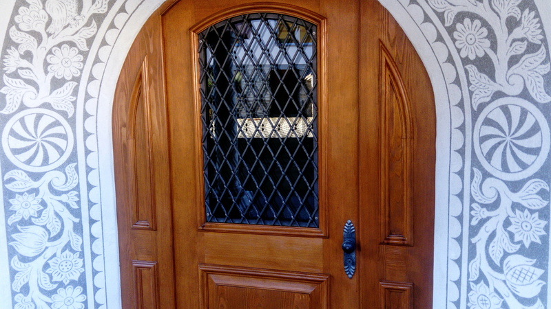 wooden, no people, facade, ornament, building, door handle, vegetable motif, folklore, trellis, rich, safety, window, old house, door, manually, tour, the tradition of