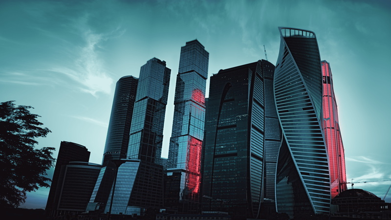 business, street, tower, office building exterior, building, buildings, cloud - sky, financial district, nature, modern, rise, multistory building, glass