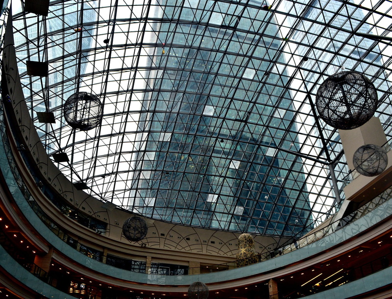 design, high-rise, clock, russia, sunlight, ornate, structure, low angle view, architectural feature, skyscrapers, office center, dome, built structure