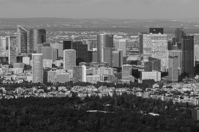 day, modern, sky, La Defense, residential district, financial district, district, france, city, apartment, Paris, paris, skyscraper, cityscape, no people