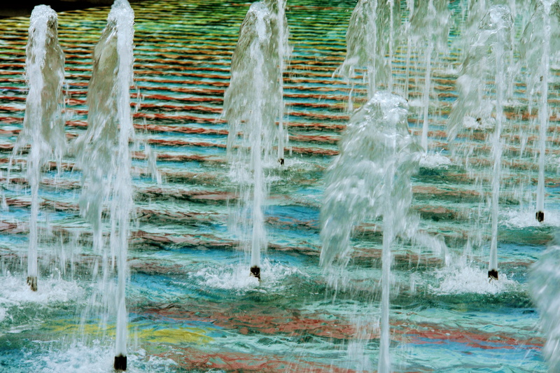 scenics - nature, facade, beauty in nature, close-up, waterfall, paris, plant, flowing, no people, france, outdoors, falling water, nature, sea, fountain