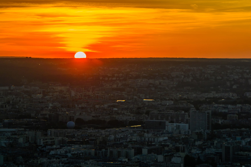 france, dusk, outdoors, vision, evening, urban Skyline, nature, paris, built structure, panoramic view over paris, sky, view, cityscape, 2K, architecture