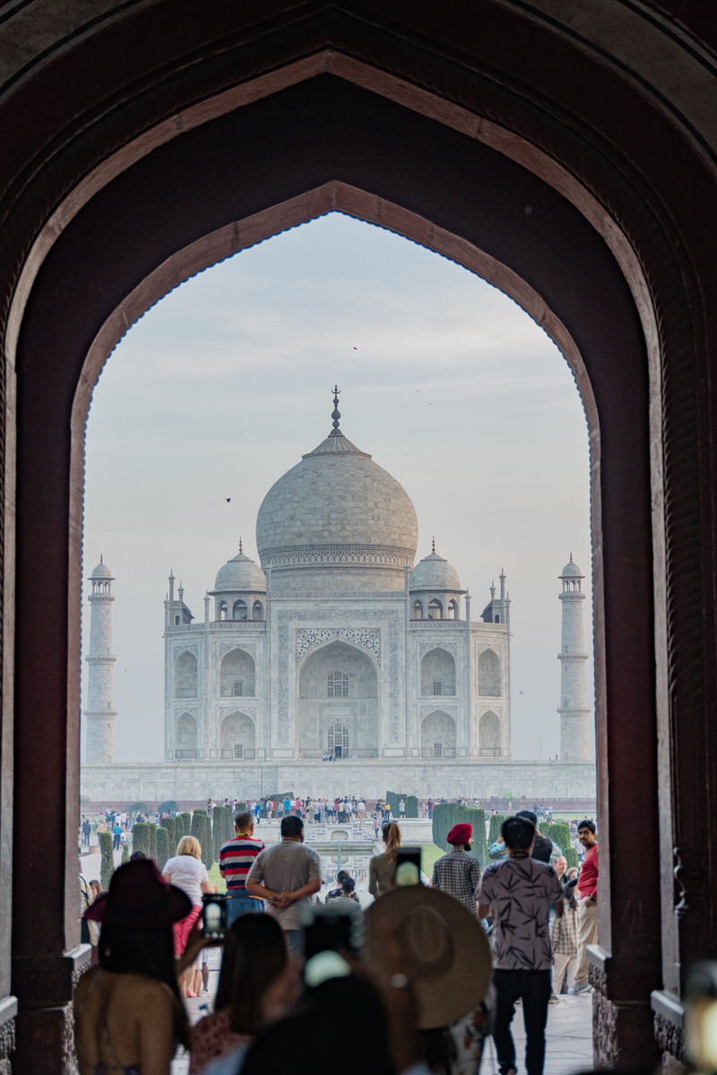 sky, urban, pedestrian, men, crowd, people, the past, mosque, tourism, person, india, travel, 5K, large group of people, group of people, real people