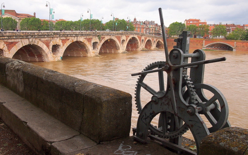 1080P, toulouse pont neuf garonne france
