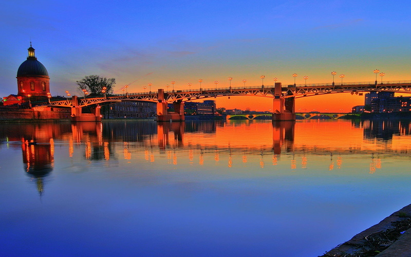 Pont Saint, Toulouse, 1080P, Garonne, France, Pierre