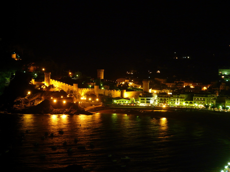 waterfront, Fishing Village, built structure, romantic, copy space, holiday, illuminated, sea, spain, nature, village, bridge, tourism, water, 2K, Resort