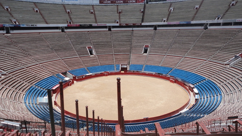 full frame, pattern, hockey, indoors, team sport, high angle view, soccer, ceiling, seat, stadium, sports equipment, absence, bullfighting arena, day, basketball - sport