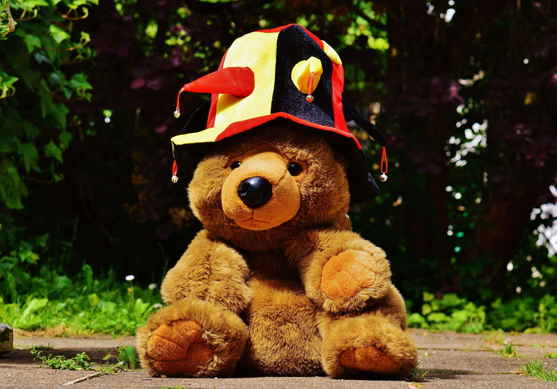 play, sport, european championship, animal representation, no people, stadium, plant, 2016, tournament, competition, funny, teddy bear, france, focus on foreground