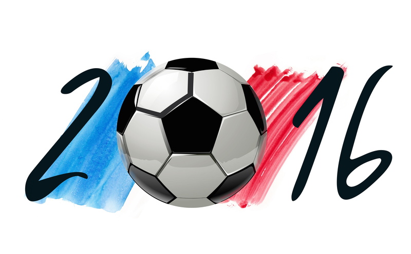 championship, accuracy, white background, 5K, no people, european, leisure activity, Flag, ball, signet, sports equipment, Blue, soccer, Year, healthy lifestyle