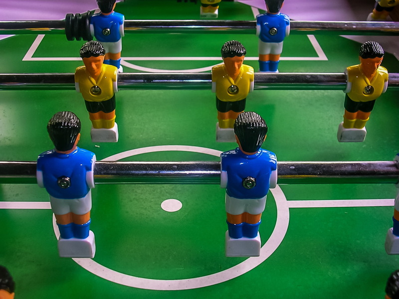 figurine, white, people, Foosball, rear view, stadium, foosball table, group of people, table, representation, cooperation, human representation, sport