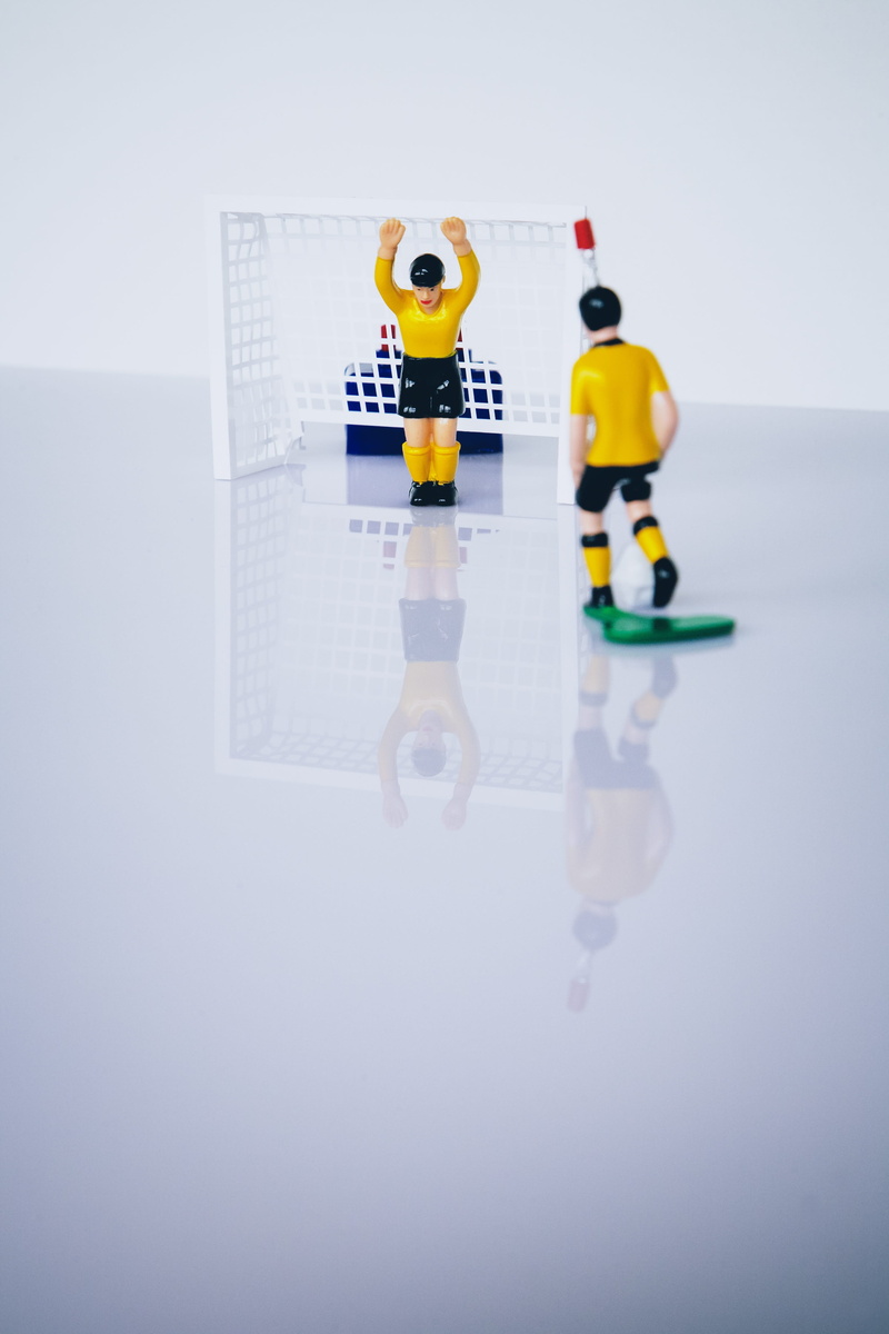 football, full length, communication, sport, world champion, futuristic, game device, soccer table, no people, studio shot, world championship, 4K, human representation