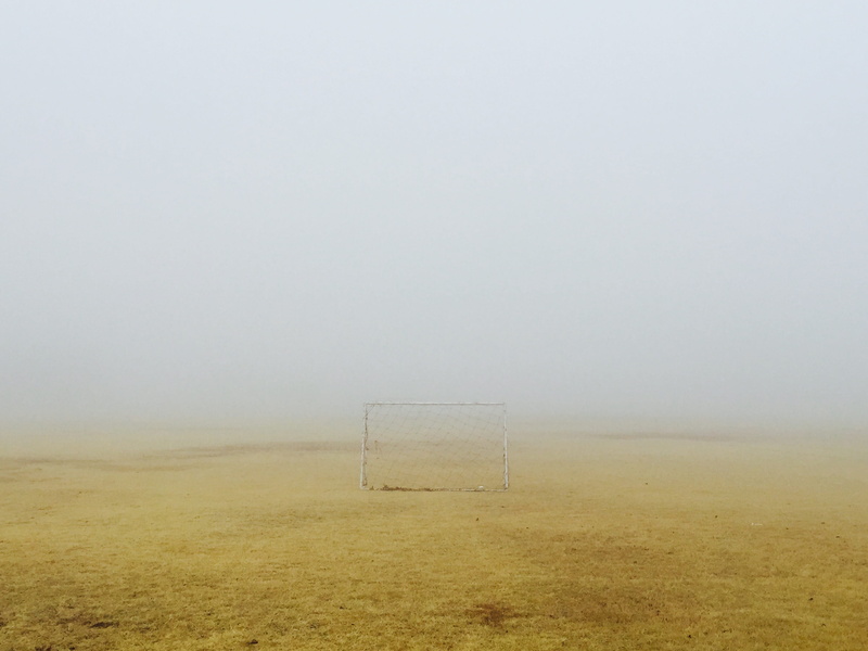 metal, soccer field, absence, goal post, grass, sport, net, 2K, agriculture, copy space, fence, landscape, tranquility, nature, goal, no People, team sport