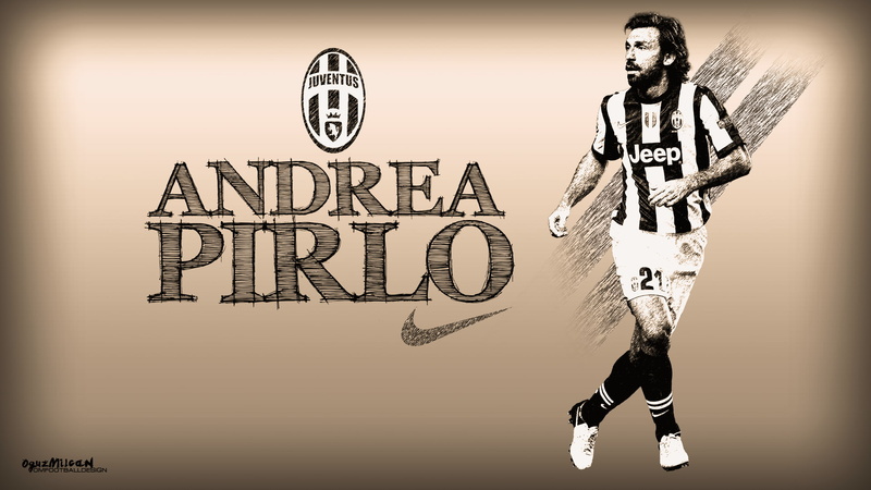 Italian, Andrea Pirlo, Juventus F.C., Soccer, 1080P