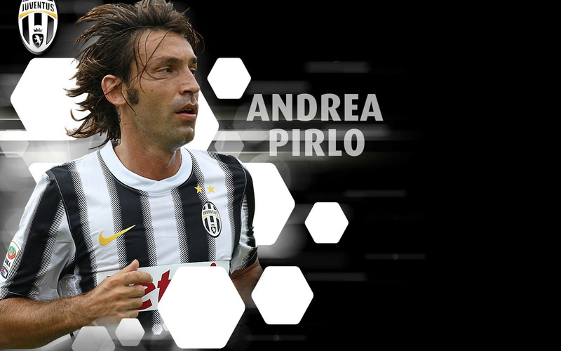 logo, andrea, pirlo, star, soccer, 1080P, juventus