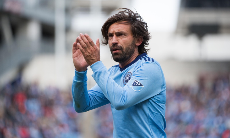 Andrea Pirlo, New York City FC, Italian, Soccer, 4K
