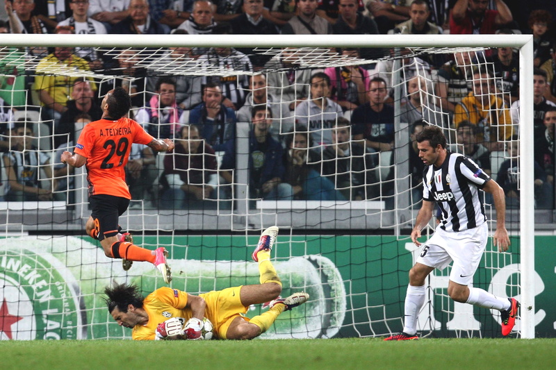 Match, Alex Teixeira, Gianluigi Buffon, Football, 2K, Sport, Juventus, Donetsk, Shakhtar, Andrea Barzagli, Miner