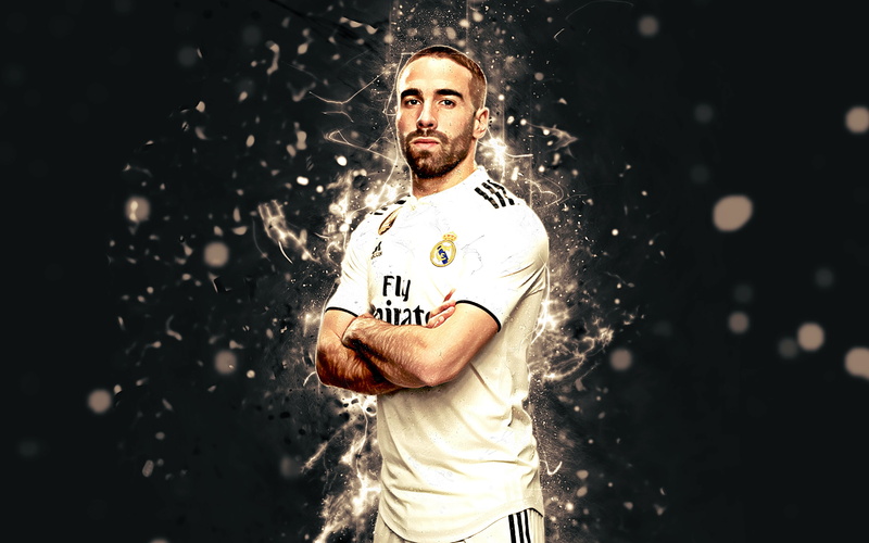 Dani Carvajal, 4K, Soccer, Spanish, Real Madrid C.F.